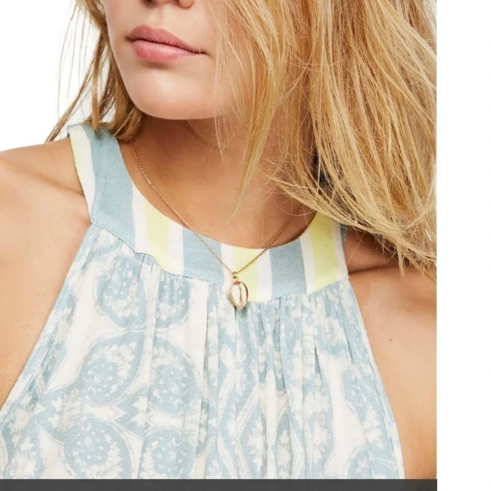 Free people Mimi sleeveless print tunic